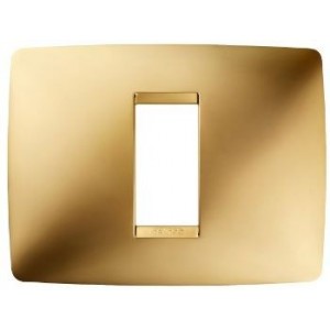 Chorus One 1-GANG Cover Plate Gold