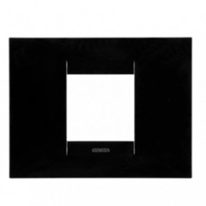 Geo Plate 2-GANG Toner Black