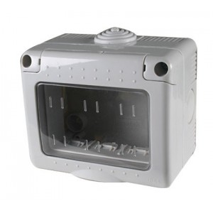 3 Gang Horizontal Enclosure IP55