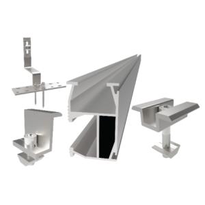 4 Pv Panel Tile Rail Mounting Kit Portrait