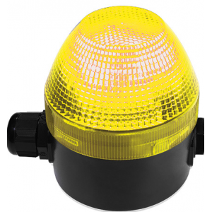 110-240VAC/DC STEADY/FLASHING YELLOW BEACON 1Hz