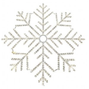 MOTIF. 1200x1200MM- SNOWFLAKE