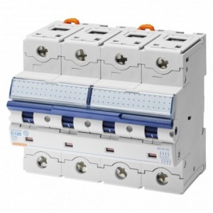 4P 100A D 16kA DIN MCB 6M
