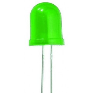 5MM Green Diffused Flashing LED