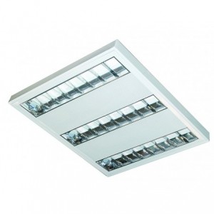 3x14W T5 SURFACE DOUBLE PARABOLIC 600x600x60mm