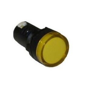 Pilot Light Yellow Without Lamp