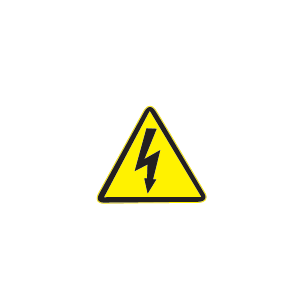 DANGER LABELS 35x40mm- 10 PER PACK
