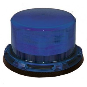 9-32VDC- BLUE- BEACON- 8 Flash Patterns Base MOUNT- IP67