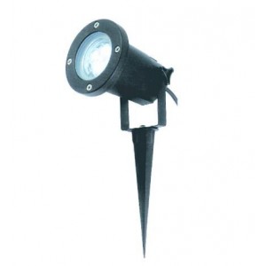 Yellow 230V 3W LED Aluminium Light Fitting IP68