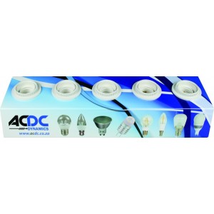 LED LIGHT DISPLAY STAND 5 x E27