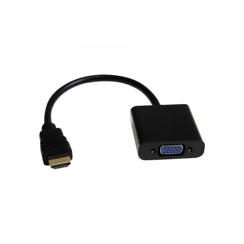 Volkano VK-20045-BK Annex Series HDMI Male to VGA Female Converter 