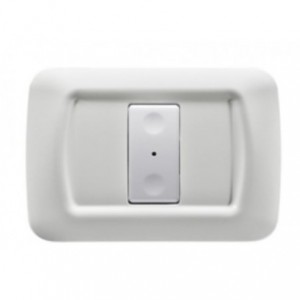 System 1-CH Rf PUSH-BUTTON Panel White
