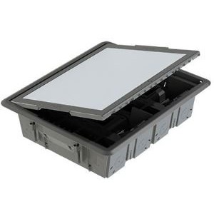 Stainless Steel COVER- 32 MOD- Floor Box