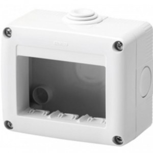 3 Gang Horizontal Enclosure IP40