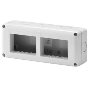 6(2x3) GANG HORIZONTAL ENCLOSURE IP40