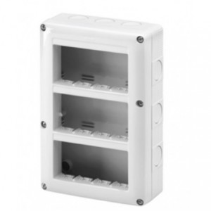 12 Gang Vertical Enclosure IP40