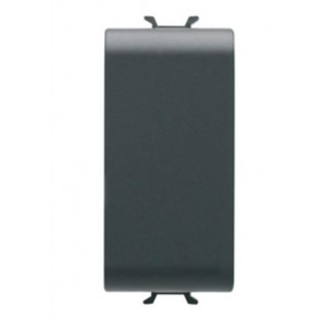 Chorus 1-GANG Blank Plate Black