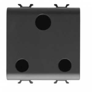 Chorus 2M 2P+E South African 16A 240V Socket Black