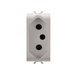 Chorus SOCKET-OUTLET 1M 2P+T 16A New Sa Std Satin Beige