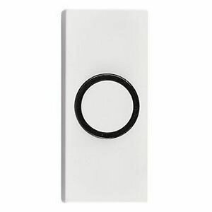 White Call Button For Door Chime