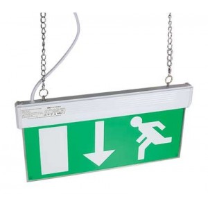 EMERGENCY LIGHT 14xLED MAINTAINED 350x30x235MM