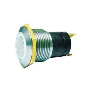 22MM Blue Illuminated Pushbutton
