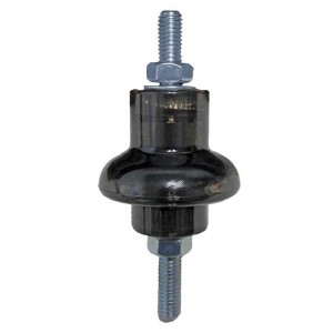 M8 Lv Skirted Insulator. F-F- Black
