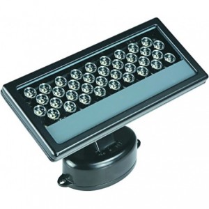 230VAC RGB LED ALUM. WALL WASHER 36x1W LEDS IP65