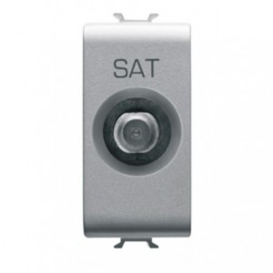 Chorus 1M TV/SAT 5DB Female Type Connection Titanium
