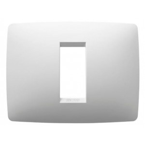 Chorus One 1-GANG Cover Plate Satin White
