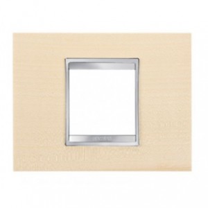 Chorus Lux 2-GANG Cover Plate Maple Wood