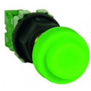 Push Button Flp M20 Start C/W No 10A Contact W/P Green