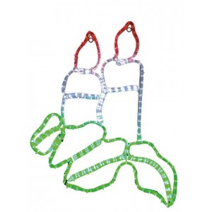 MOTIF. 720x580MM- CANDLES