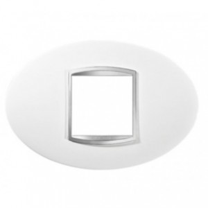 Chorus Art 2-GANG Cover Plate Milk White