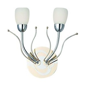 230V DECORATIVE WALL LAMP FITTING 2x40W G9 INCLUDED