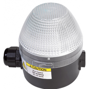 48VAC/DC LED GREEN- RED- Yellow Beacon Clear LENS- 1HZ