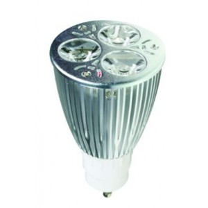230VAC 6W Warm White LED Spot Light GU10(400LM)