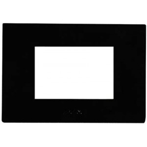 Black 2X4 3 Gang Cover Plate
