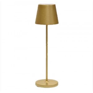 Rechargeable Gold Table Lamp Cct Adjustable DIA100X365MM