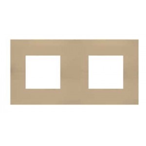 Champagne 3X6 4 Gang Cover Plate