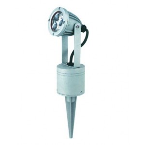 BLUE 230V 3xLED S/STEEL LIGHT FITTING  IP65