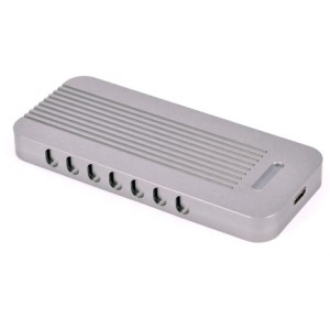 NVME PCI-E Express M.2 SSD HDD USB Enclosure 4x NGFF 2280 (fits M key NMVE drives eg - Samsung 960 EVO)