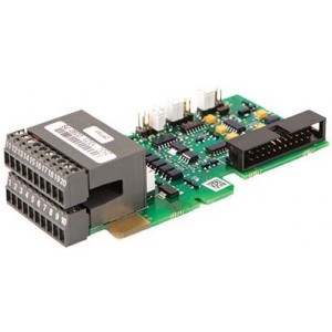 I/O CARD:6DI+1DO- 2AI(mA/V)- 1AO(mA/V)- +10 Vref- +24V/EXT+2