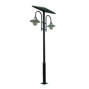 2 X 12 W Double Solar Garden Light