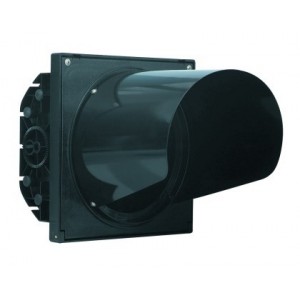 Housing. ROUND- Plastic C/W Metal Visor