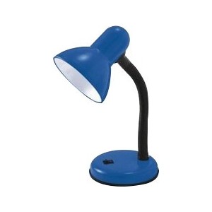 230VAC 40W Max E27 Blue Desk Lamp