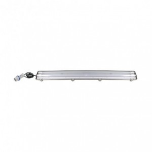 2X22W LED FITTING 5FT IP65 C/W 1.5M CABLE &amp; IEC PLUG