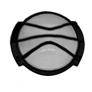 1x13W E.S.L BLACK BULKHEAD 235x120H