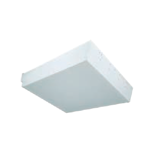 RECESSED PRISMATIC LIGHT FITTING FOR LED 600x600mm
