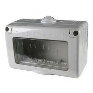 4 Gang Horizontal Enclosure IP55